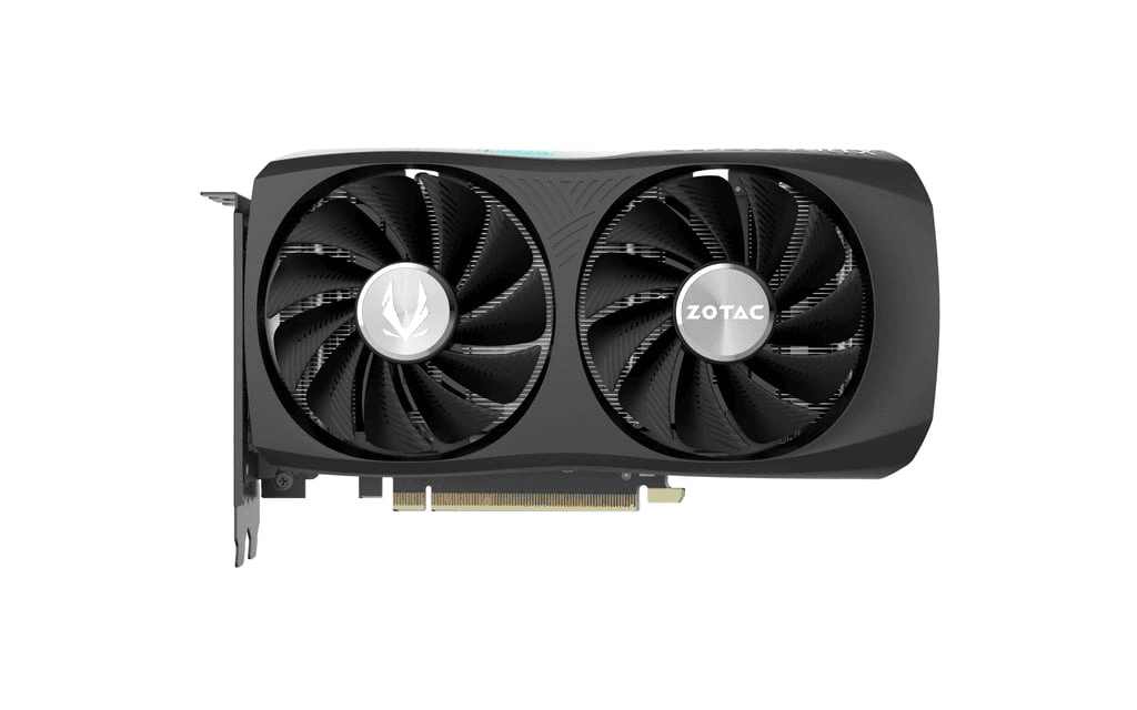 ZOTAC ZOTAC GAMING GeForce RTX 4070 Twin Edge Graphics Card, 12GB GDDR6X 192-Bit Memory, 2475 MHz Boost Clock, 5888 CUDA Cores, 21 Gbps Memory Clock, PCI Express 4.0, 3 x DP / 1x HDMI | ZT-D40740E-10M - product view 1 of 5