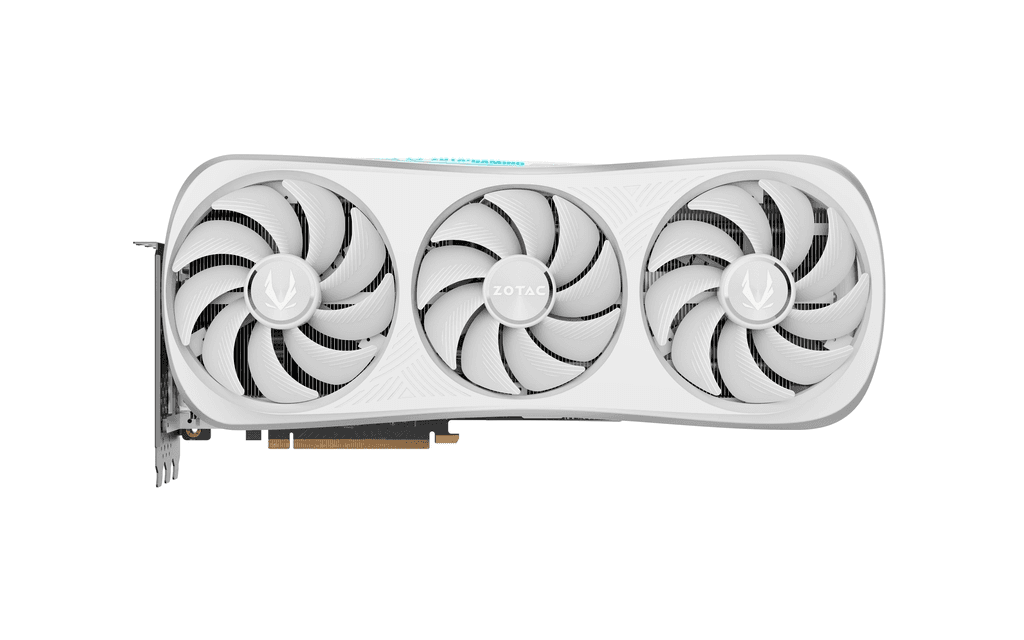 ZOTAC ZOTAC Gaming GeForce RTX 4090 Trinity OC Graphic Card, 24GB GDDR6X 384-bit Memory, 2535 MHz Boost Clock, 16384 CUDA Cores, 21 Gbps Memory Speed, PCI 4.0x16, Open GL 4.6, 3xDP/1xHDMI | ZT-D40900Q-10P - product view 2 of 6