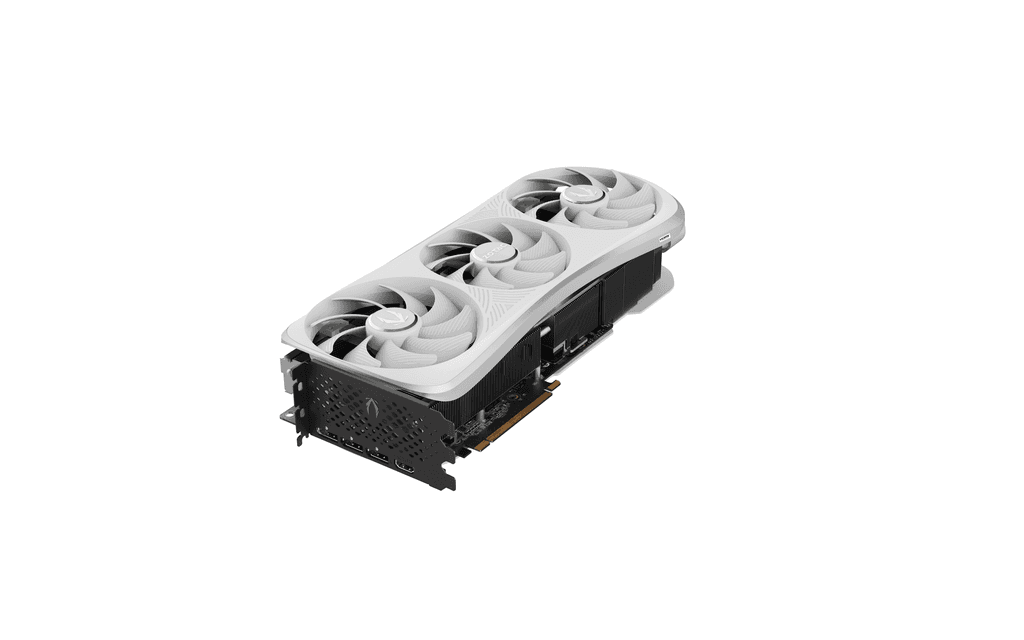 ZOTAC ZOTAC Gaming GeForce RTX 4090 Trinity OC Graphic Card, 24GB GDDR6X 384-bit Memory, 2535 MHz Boost Clock, 16384 CUDA Cores, 21 Gbps Memory Speed, PCI 4.0x16, Open GL 4.6, 3xDP/1xHDMI | ZT-D40900Q-10P - product view 3 of 6