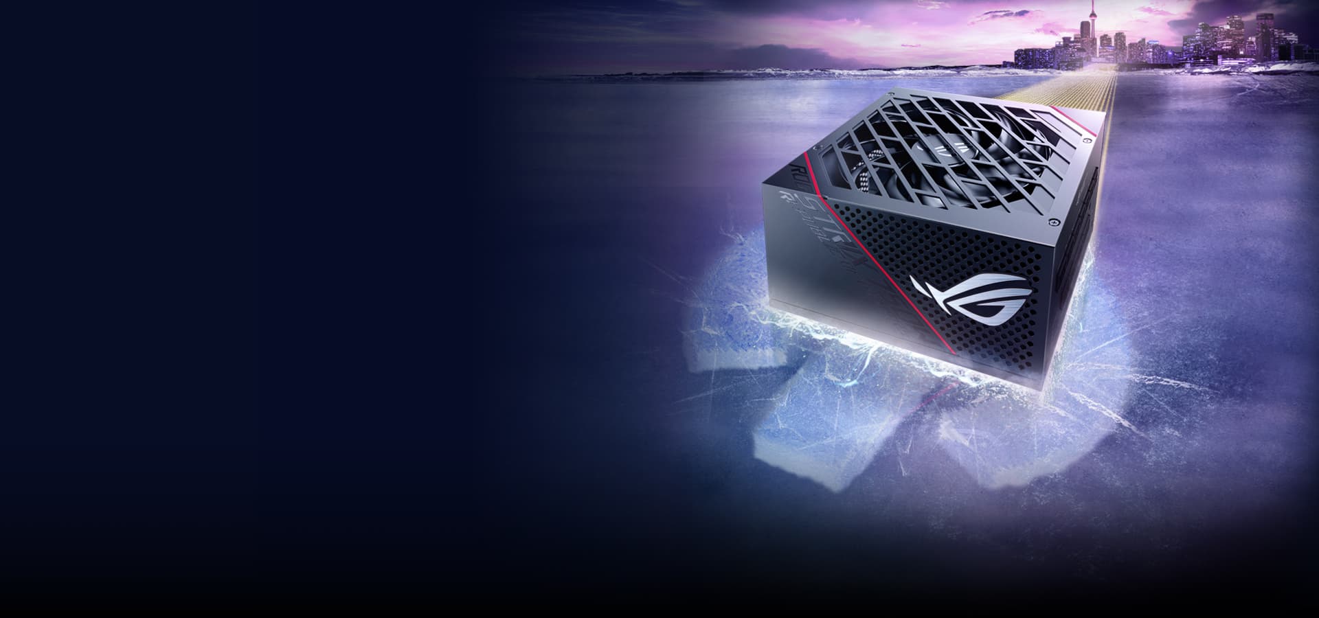 ROG Strix 750W Gold top view
