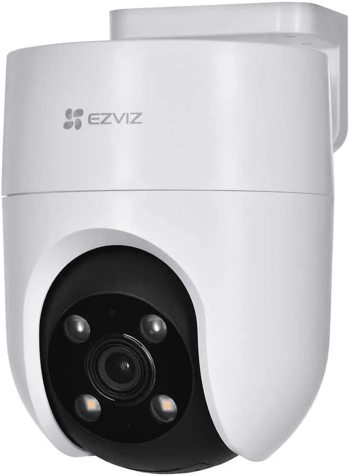 EZVIZ H8c PoE 2K Pan & Tilt PoE Security Camera, Panoramic View, Human Shape Detection, Auto-Tracking, Two-Way Talk, Color Night Vision, Up to 512 GB | CS-H8c PoE (2K)