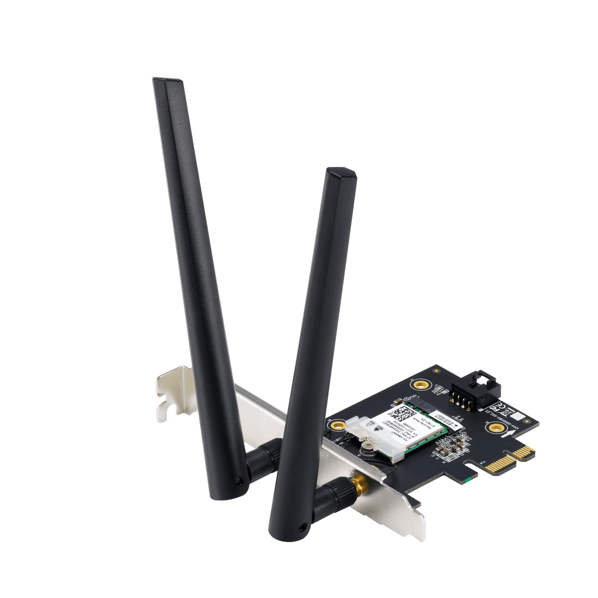 ASUS PCE-AX1800 WiFi 6 Adapter, Bluetooth 5.2, WPA3 Security, 1800Mbps Speed, 2.4GHz/5GHz RATE, OFDMA, MU-MIMO | 90IG07A0-MO0B00
