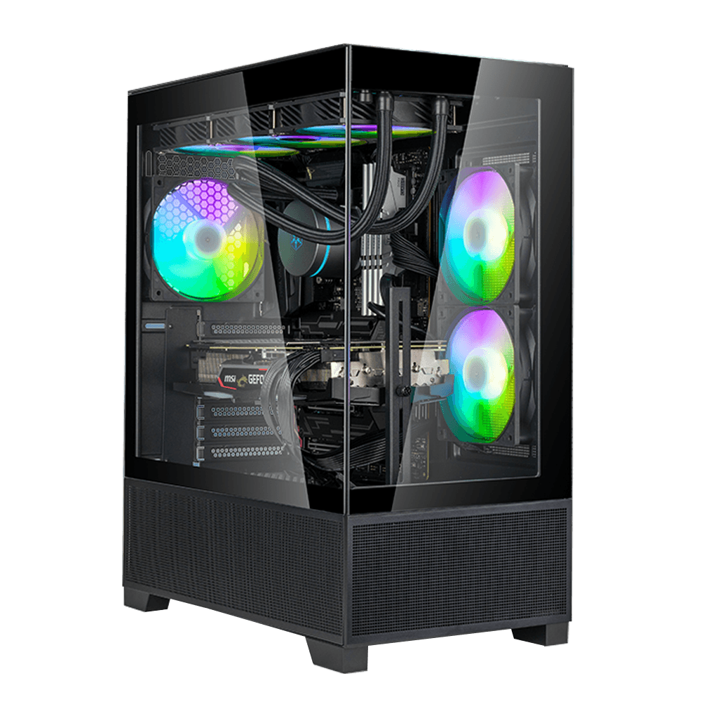 Gaming PC, Intel Core i5-14400F 14th Gen, GeForce RTX 5060 8GB OC, 32GB (2×16GB) DDR5 6000MHz, 1TB  NVMe, 650W