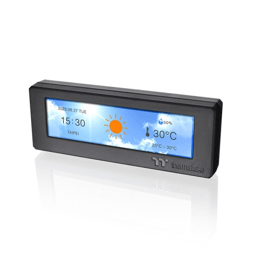 Thermaltake 3.9'' LCD Screen Kit, Expansion Accessory for Thermaltake Cases, Micro USB to USB (9 PIN) | AC-073-OO1NAN-A1