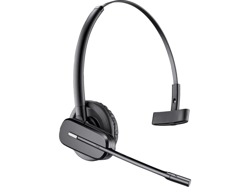 HP Poly CS540A Wireless Headset with handset lifter, Up to 7 hours (talk time), Noise cancelling Microphone, Convertible Design 3x wearing Options over-the-ear, over-the-head, behind-the-head, Black | 8R706AA#ABB