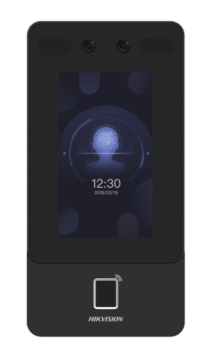 Hikvision DS-K1T342MFWX Face Access Terminal, 4.3'' LCD display, 2 MP wide-angle lens, Mifare card reading module, face recognition distance from 0.3 m to 1.5 m 