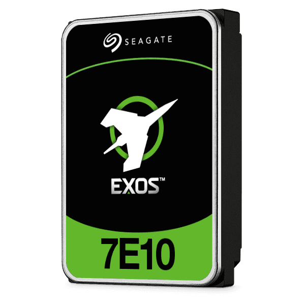 Seagate Exos 7E10 8TB Hard Drive, 512E/4kn SATA / 600 Interface, 7200rpm, 3.5" Form Factor, 256MB Cache, 263 MB/s Maximum Sustained Transfer Rate| ST8000NM017B