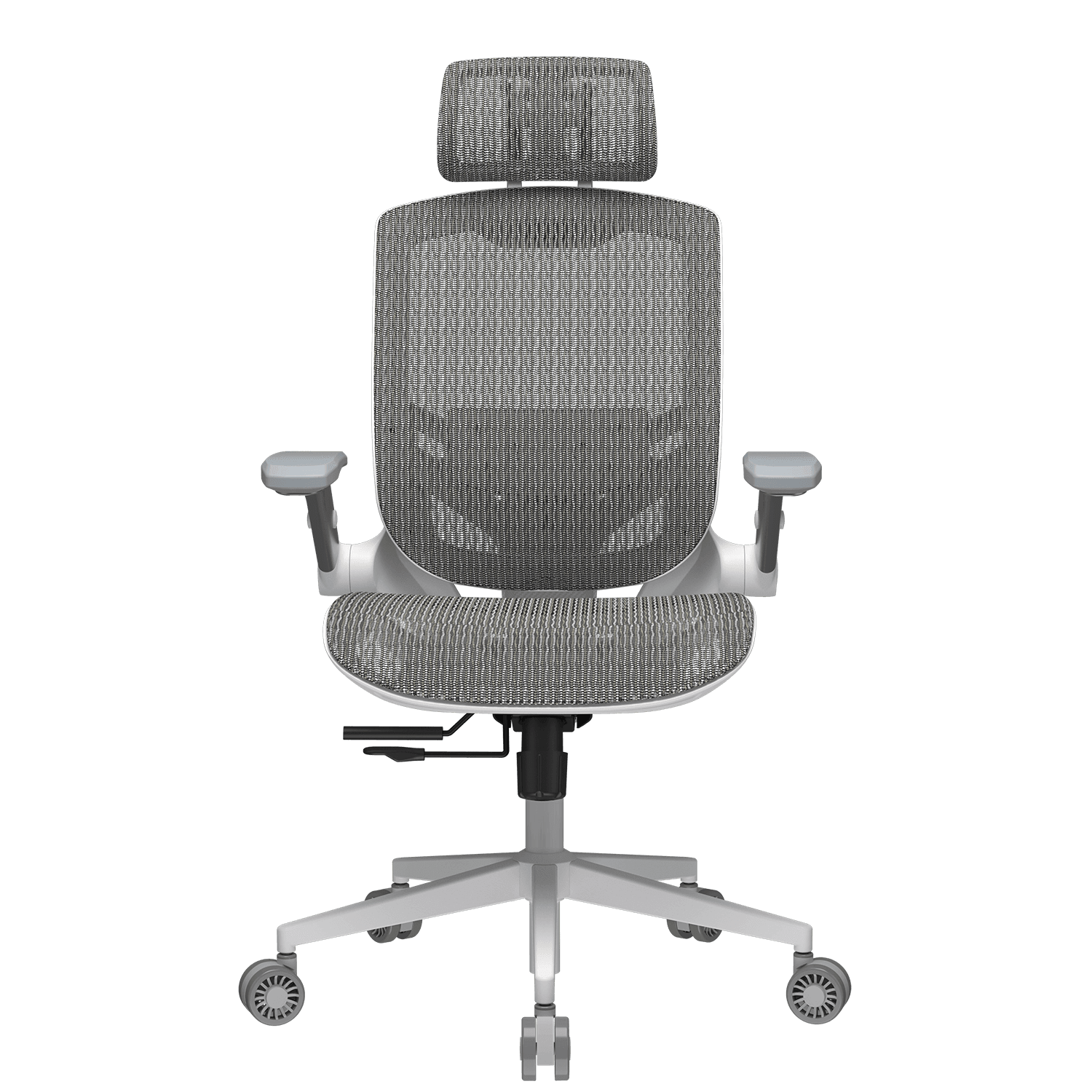 COUGAR SPEEDER ONE White Ergonomic Gaming Chair, Mesh Fabric, 2D Folding Armrests, 3D Headrest Adjustment, Seat Adjustment | 3MSPOWHW.0001