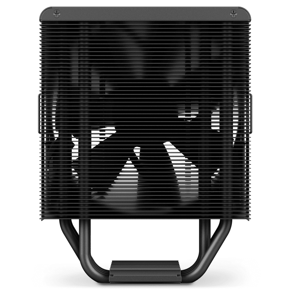 NZXT T120 CPU Air Cooler, 4 Conductive Copper Heat Pipes, 120mm F120 Fan, 27.5dBA Noise, 4-Pin PWM Connector | RC-TN120-B1