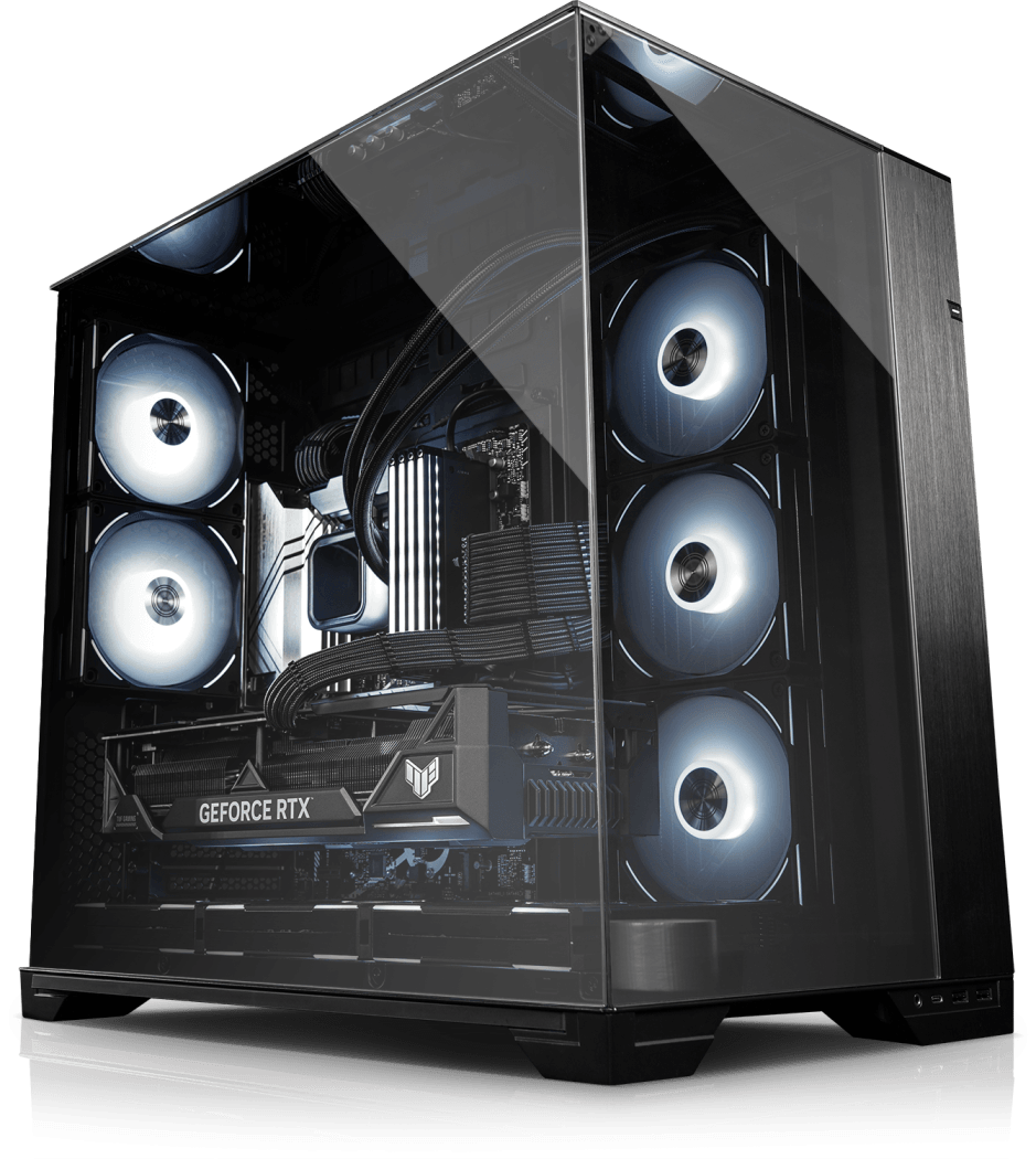 Gaming PC, AMD Ryzen 7 9800X3D, 8 Cores / 16 Threads, RX 9070 XT OC 16GB GDDR6, 32GB (2×16GB) DDR5 6000MHz, 990 PRO 1TB NVMe, 360mm Liquid Cooler, 850W image