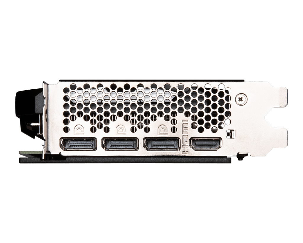 MSI MSI GeForce RTX 4070 VENTUS 3X Graphics Card, 12GB GDDR6X 192-bit Memory, 2475 MHz Boost Clock, 5888 CUDA Cores, 21Gbps Memory Speed, PCI E Gen 4, 3xDP | 1x HDMI | 912-V513-290 - product view 1 of 5