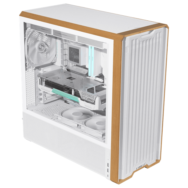 White Gaming & AI Workstation: Ryzen 9 9950X3D, RTX 5070 Ti BTF Edition, 96GB DDR5, 2TB Gen5 SSD, 850W image