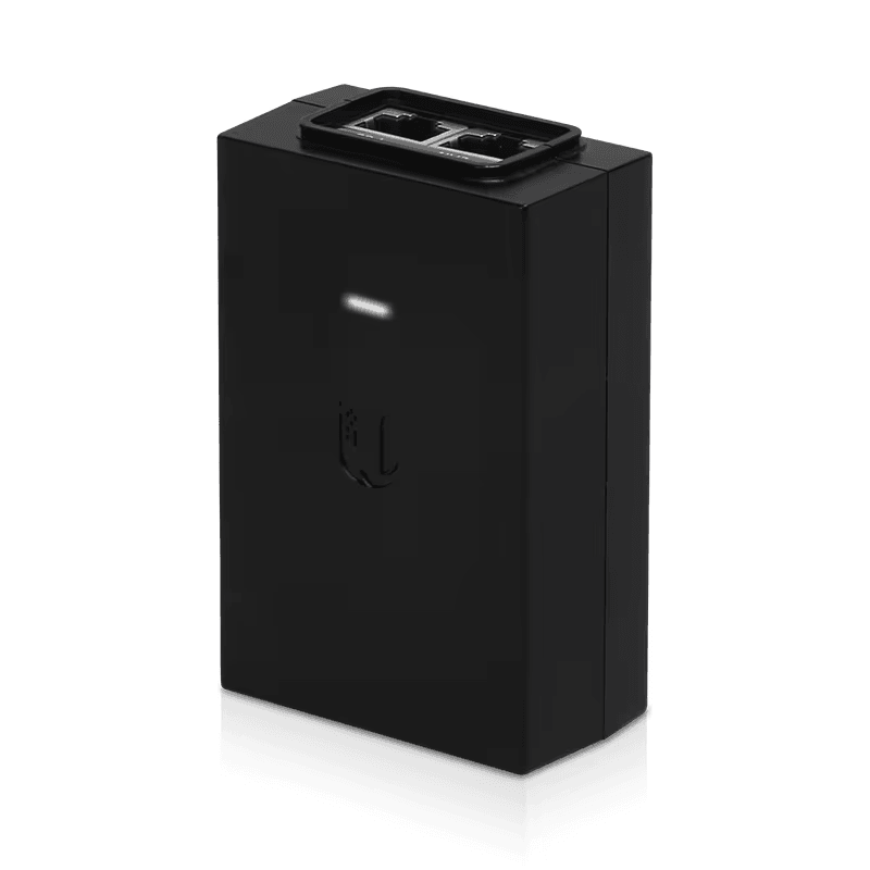 Unifi 48V PoE Adapter, Surge and clamping protection, Peak pulse current, AC cable with earth ground | POE-48-24W-G image