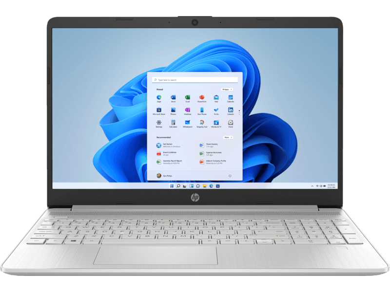 Hp HP 15S FQ5040NE Intel Core i7-1255U Processor, 16GB RAM, 512GB SSD, 15.6 FHD Display, Windows 11 Home, Silver Color, 1 Year Warranty | 6H5P9EA#ABV - product view 1 of 2
