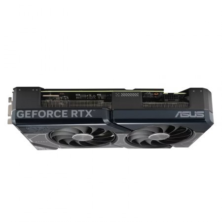 Asus Asus Dual GeForce RTX 4070 SUPER OC Graphics Card, 12GB GDDR6X 192-Bit Memory, 2550 MHz OC Boost Clock, 21 Gbps Memory Speed, 7168 CUDA Cores, PCI Express 4.0 | 90YV0K82-M0NA00 - product view 1 of 6