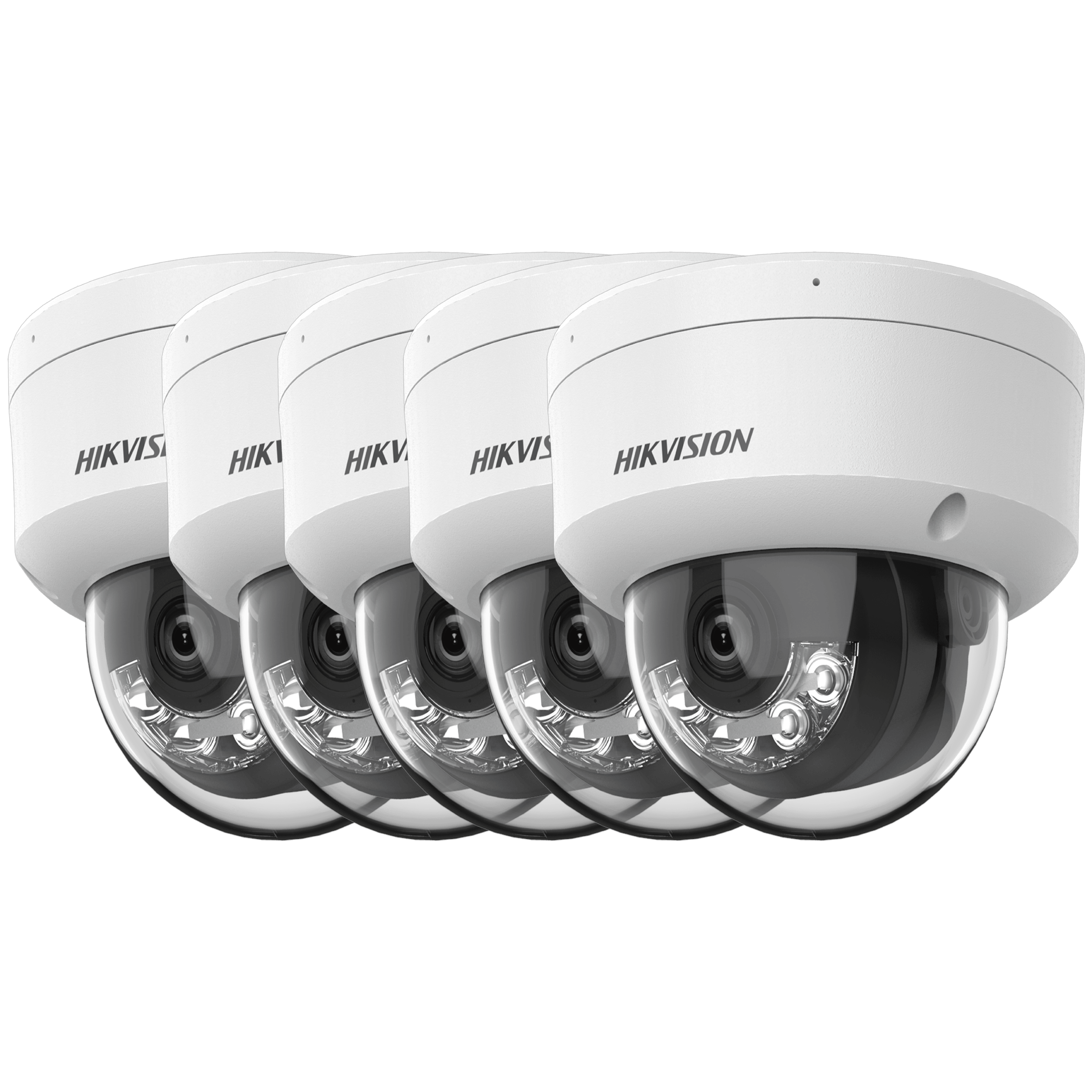 HIKVISION 4MP IP FIVE CAMERA BUNDLE, (5X IP Cameras) DS-2CD1143G2-LIU 4MP INDOOR Network Dome Camera with Night Vision & 2.8mm Lens | DS-2CD1143G2-LIU(2.8mm) image