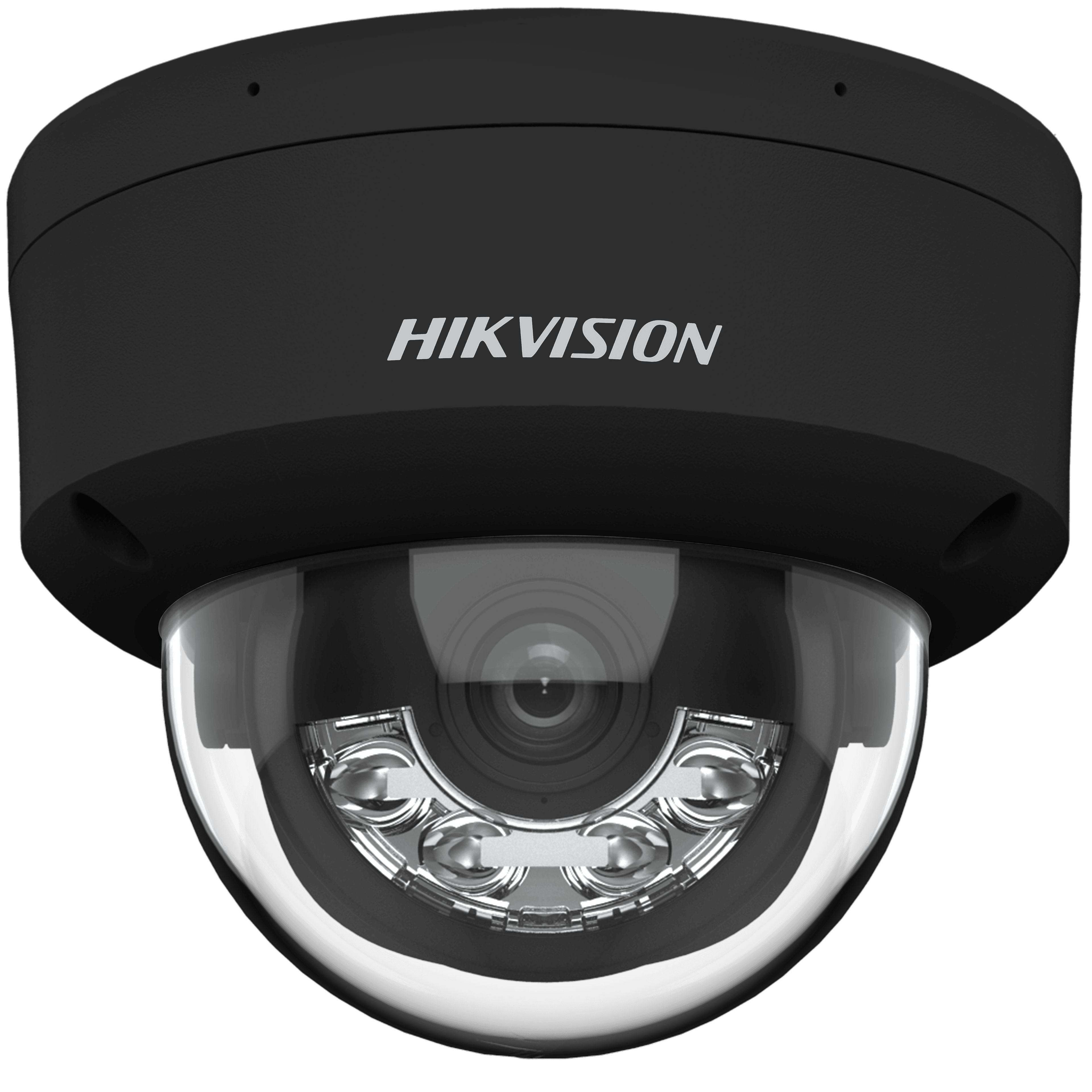 Hikvision DS-2CD2143G2-LIS2U Black 4 MP Acusense Smart Hybrid Light Fixed Dome Network Camera image