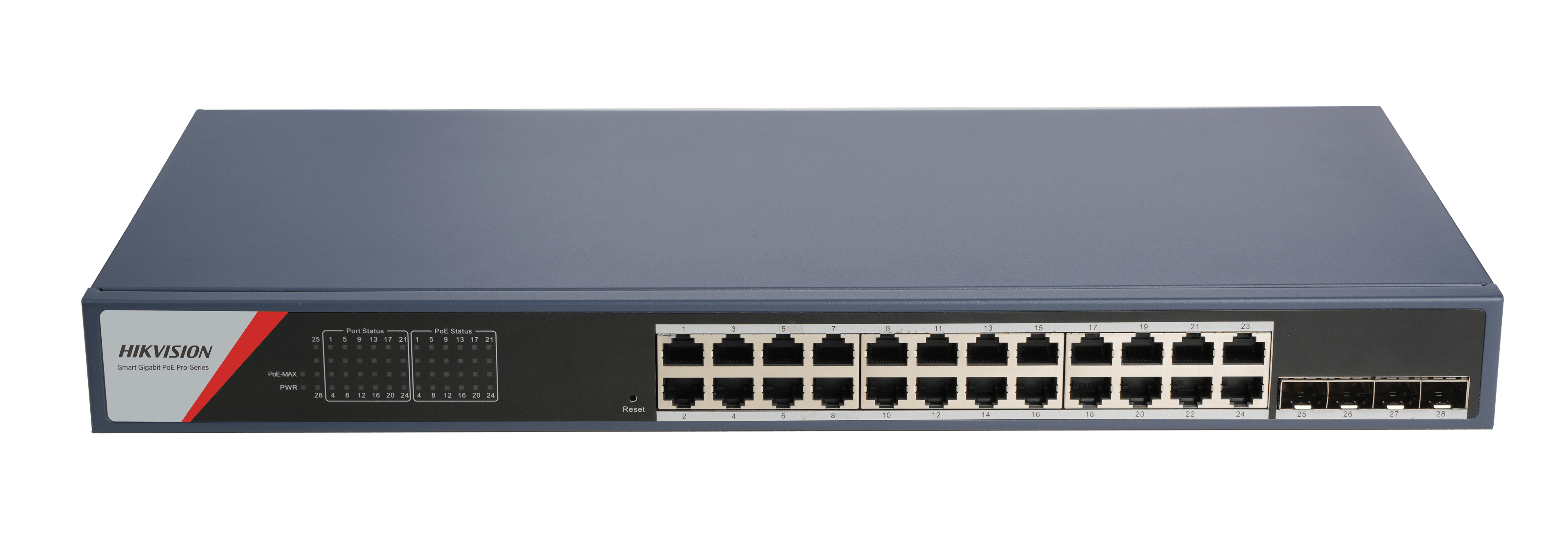 Hikvision DS-3E1528P-SI-24P4F 24 Port Gigabit Smart POE Switch image