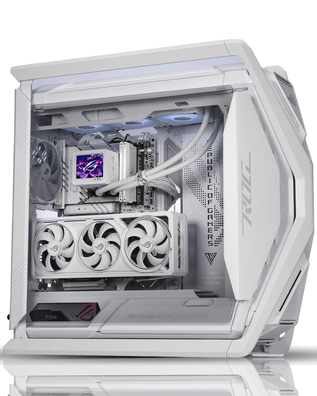 Gaming & Content Creation PC: Intel Core Ultra 9 285K, ASUS ROG RTX 5090 32GB GDDR7, 64GB DDR5 6400MHz, 4TB Gen5 SSD, 1600W Titanium ATX 3.1 image