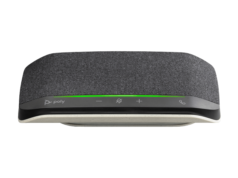Poly Sync 10 USB-A USB-C Speakerphone, Compatible with PCs via USB-A cable and USB-C adapter, Calls, Webinars, Podcasts, Music  | 772C3AA image