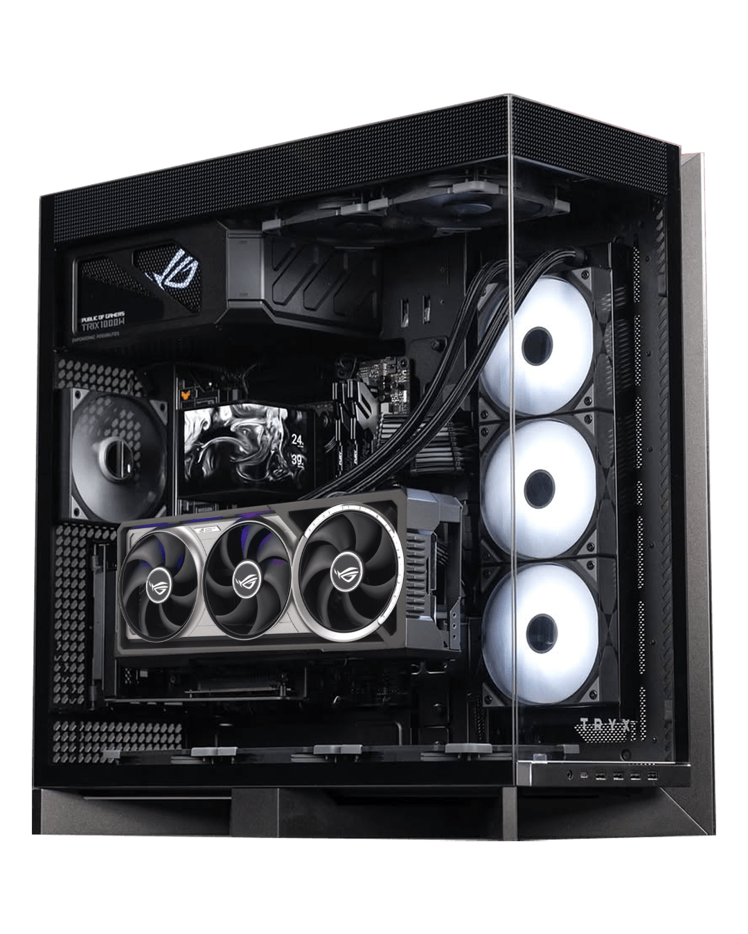 Gaming & Content Creation PC: Ryzen 9 9950X3D, ROG Astral RTX 5090, 64GB DDR5, 4TB Gen5 SSD, 1200W image