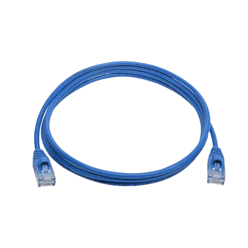 D-link D-Link Cat6 UTP Patch Cord, 4 Pairs Unshielded Twisted Pair (UTP) Cable, Bare Copper, Bare Copper, 24 AWG Conductor, HD-PE, PVC UL94V-0, Gold plated-Blue 2 Meter | NCB-C6UBLUR1-2 - product view 1 of 1