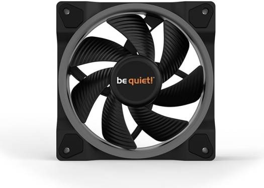 Be Quiet! Light Wings 120mm PWM aRGB Case Fans, 7 Silence-Optimized Fan Blades, Up to 70.53 CFM Airflow & 1700 RPM Fan Speed, Rifle Bearing Technology, Triple Pack, Black | BL076 - product view 1 of 4