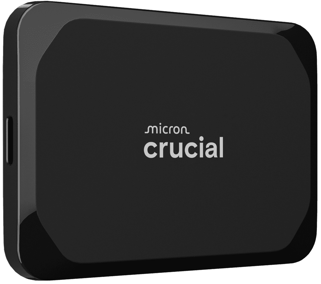Crucial X9 1TB Portable SSD, USB 3.2 Gen-2 (10Gb/s) Interface, 1050 MB Sequential Read, PC, Mac, Tablet, Gaming Console, Android  | CT1000X9SSD9 image