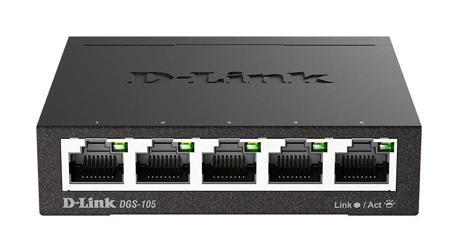 Dlink 5-Port Gigabit Unmanaged Desktop Switch DGS-105 image