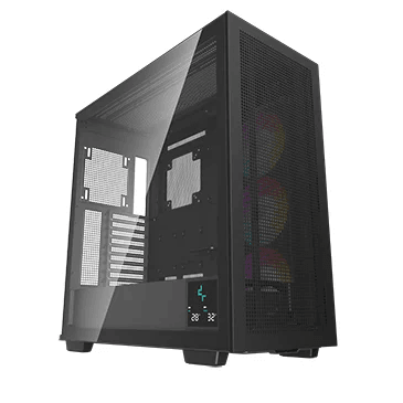 DEEPCOOL DeepCool Morpheus ARGB (E-ATX) Full Tower Cabinet, 5 Drive Bays, 9 Expansion Slots, 1??420mm ARGB Pre Installed Fan, (Black) | R-MORPHEUS-BKAPA1-G1 - product view 1 of 6
