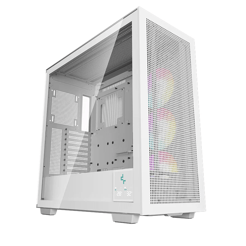 DEEPCOOL DeepCool Morpheus ARGB (E-ATX) Full Tower Cabinet, 5 Drive Bays, 9 Expansion Slots, 1??420mm ARGB Pre Installed Fan, White| R-MORPHEUS-WHAPA1-G1 - product view 1 of 6