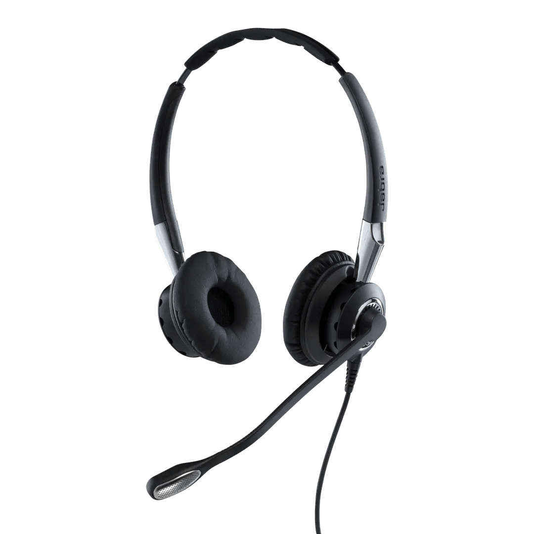 Jabra Jabra BIZ 2400 II Duo USB Mic. 82 NC, CC, MS, Peakstop & Intellitone Technology, Noise Cancelling Microphone, Hi Fi Sound, Black | 2499-823-309 - product view 1 of 2