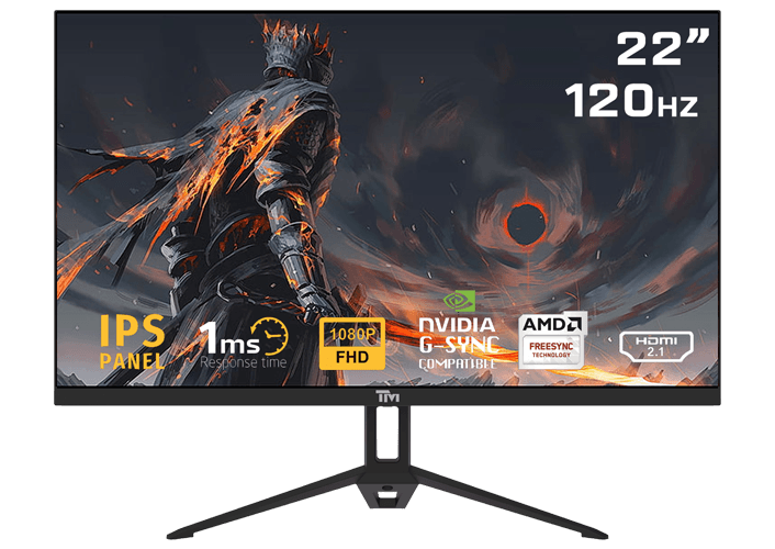 Twisted Minds ECO SERIES 22???, 120hz, 1MS, FHD, HDMI 2.1 & DP 1.4, Black | TM22FHD120IPS image