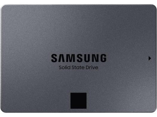SAMSUNG Samsung 870 EVO 4TB 2.5 Inch SATA III Internal SSD, Up to 560 MB/s Seq Read & 530 MB/s Seq Write Speed, V-NAND Technology, 1GB LPDDR4 Cache, MKX Controller, 1.5 M Hrs. MTBF, Black | MZ-77E4T0BW - product view 1 of 4