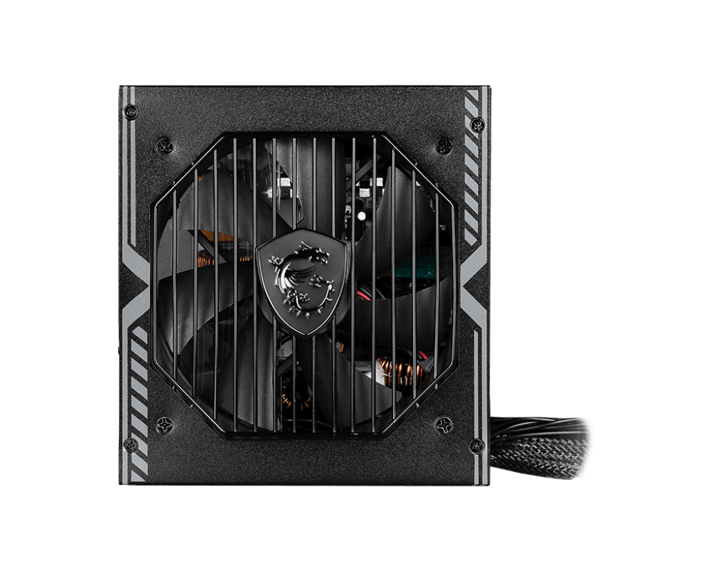 MSI MAG A750BN PCIE5 750W ATX Power Supply (PSU), PCIe 5.0 Ready, 120mm Fan, Active PFC, Sleeve Bearing, 80 PLUS Bronze, Black | 306-7ZP2C18-CE0 image