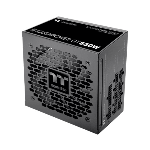 Thermaltake TOUGHPOWER GT 850W Fully Modular Power Supply (PSU), ATX 3.1, 12V-2x6 connector, 80 PLUS Gold, Black | PS-TPT-0850FNFAGK-3 image