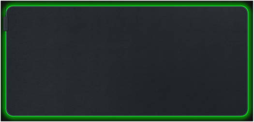 Razer Goliathus Chroma Gaming Mouse Mat, Micro Textured Cloth Surface, Large 3XL Size, Optimized For All Sensitivity Settings and Sensor, 3.5mm Thickness, 550W x 1200L mm, Black | RZ02-02500700-R3M1 image