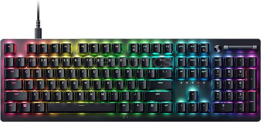 RAZER Razer DeathStalker V2 Pro TKL Wireless Gaming Keyboard, Low-Profile Optical Switches, Linear Red, HyperSpeed Wireless, 50H Battery, Ultra-Durable Coated Keycaps, Chroma RGB | RZ03-04370100-R3M1 - product view 1 of 5