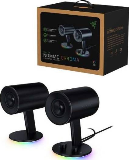 RAZER Razer Nommo Chroma 2.0 Full Range Sound with Razer Chroma, 2 x 3" full range drivers (1 x per speaker), 50 Hz - 20 kHz | RZ05-02460100-R3W1 - product view 1 of 7