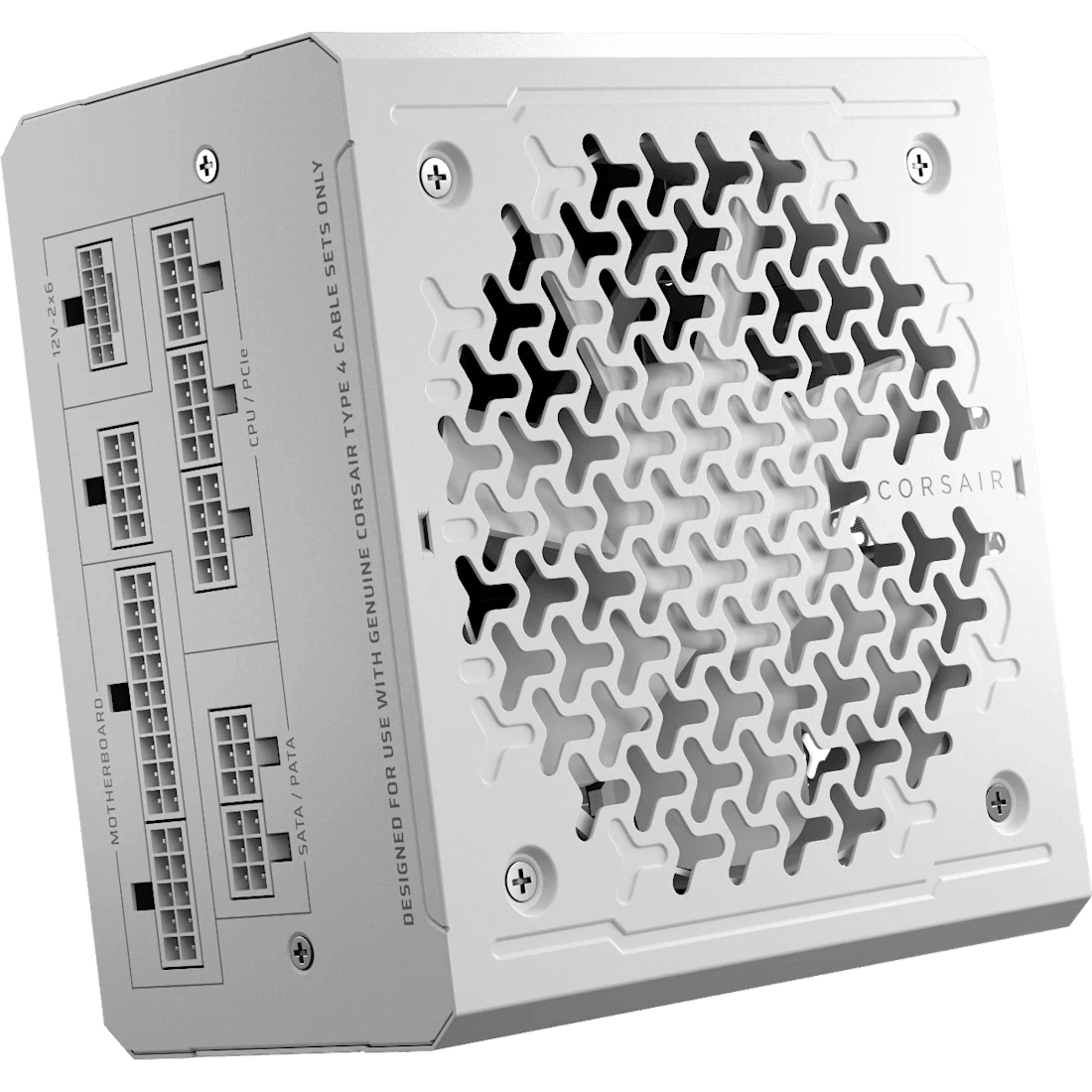 Corsair RMe Series RM1000e Fully Modular Low-Noise ATX White Power Supply, ATX 3.1, PCIe 5.1 | CP-9020294-UK image