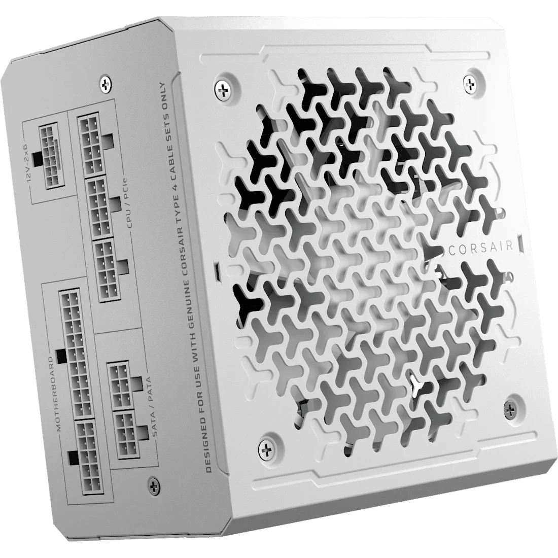 Corsair RM850e - Fully Modular Low-Noise ATX Power Supply - White | CP-9020293-UK image