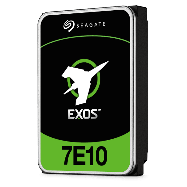 Seagate Exos 7E10 8TB Hard Drive, 512E/4kn SATA / 600 Interface, 7200rpm, 3.5" Form Factor, 256MB Cache, 263 MB/s Maximum Sustained Transfer Rate| ST8000NM017B image