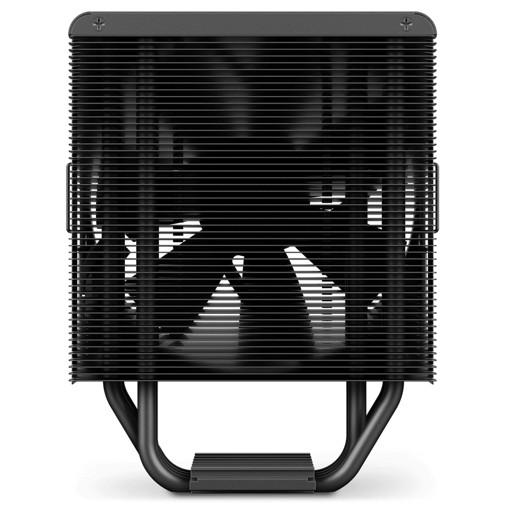 NZXT T120 CPU Air Cooler, 4 Conductive Copper Heat Pipes, 120mm F120 Fan, 27.5dBA Noise, 4-Pin PWM Connector | RC-TN120-B1 image