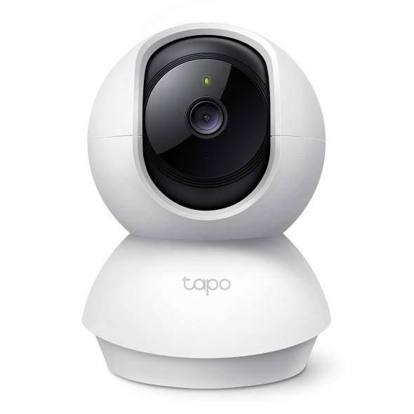 tp-link tp-link Tapo Pan/Tilt Home Security Wi-Fi Camera, 1080p high-definition video, Night Vision, built-in microphone and speaker, microSD cards up to 512GB, Privacy Mode, Voice Control, Secure Encryption, Easy Setup and Management | Tapo C200 V3.20 - product view 1 of 6