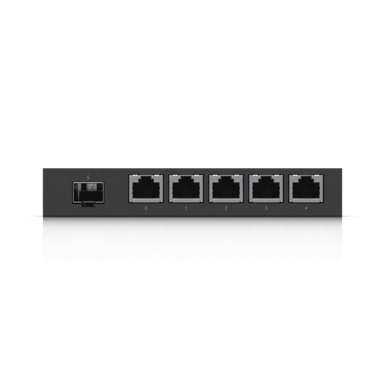 Unifi EdgeRouter X SFP ER-X-SFP  Powerful router sporting (5) Gigabit RJ45 ports, passive PoE support and an SFP port. image