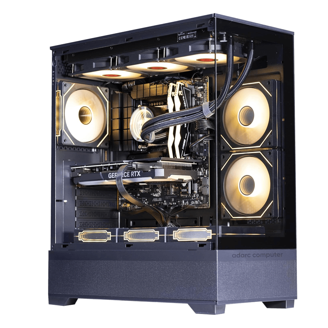Asus Ultra 7 X 5060Ti ASUS Powered Gaming PC, Core Ultra 7 265K, RTX 5060 Ti OC Edition,16GB, 32GB (2x16GB) DDR5, 2TB NVMe SSD, Liquid CPU Cooler, WiFi 7 - product view 1 of 4