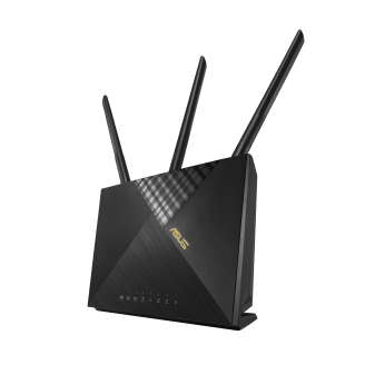 Asus ASUS 4G+ Cat.6 300Mbps Dual-Band WiFi 6 AX1800 LTE Router,Captive portal,AiProtection Classic network security,Parental controls | 90IG06G0-MO3110 - product view 1 of 5