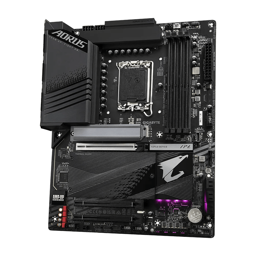 Gigabyte Z790 Aorus Elite AX Rev1 DDR5 LGA1700 ATX Motherboard | Z790-AORUS-ELITE-AX image
