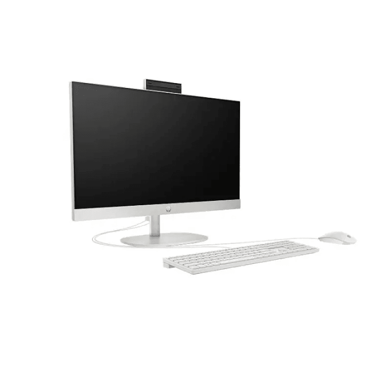 HP AIO 24-cr0323nh i5-1334U 8GB 512GB SSD 23.8'' FHD Intel Iris X Graphics, White, DOS | BJ2P3EA#BH5 image
