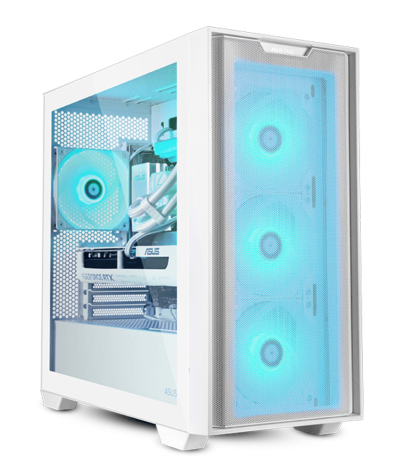 Rendering and Gaming PC, AMD Ryzen 9 9900X 12-Core, 24-Thread, RTX 5070 OC Edition 12GB GDDR7, 32GB (2×16GB) RGB DDR5 6400MHz, 2TB Gen5 Pro Up to 14,500MB/s, 750W, 360mm Liquid CPU Cooler image